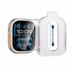 Tech-Protect Easy Set+ Karkaistu lasi 2 kpl Apple Watch Ultra 1/2 49mm:lle - Kirkas