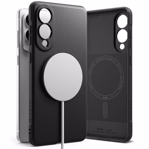 Ringke Onyx Magneettinen MagSafe Suojakuori Samsung Galaxy S25 Edge:lle - musta