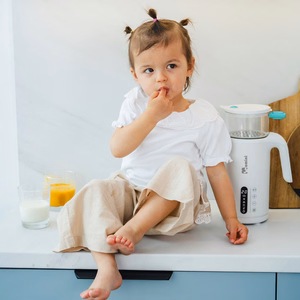 Momini TinyCook 6-in-1-höyrytehosekoitin maidonvalmistustoiminnolla