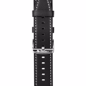 Hihna Samsung Galaxy Watch:lle Forcell F-Design FS21 reikänahka ekologinen 20 mm musta