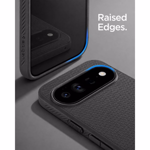 Spigen Liquid Air Mag MagSafe -suojakuori Google Pixel 11 Pro -mallille, mattamusta