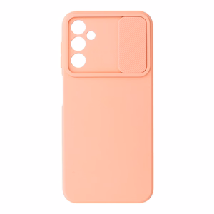 Camshield Soft suojakuori Samsung Galaxy A14 4G/5G:lle lohenpunainen