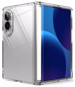 Ringke Fusion Flap -suojakuori laitteelle Samsung Galaxy Z Fold 8 – läpinäkyvä