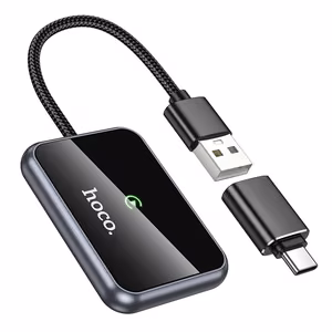 Hoco HU1 wireless CarPlay adapter black