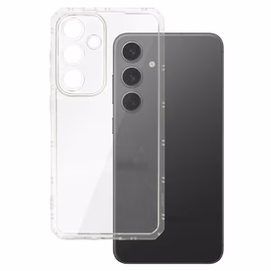Armor Antishock Suojakuori Samsung Galaxy S24 FE:lle läpinäkyvä