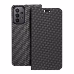 Flip case for Samsung A23 5G Luna Book Carbon black