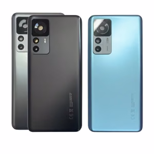 Back Cover for Xiaomi 12T Silver (with Camera Lens) OEM