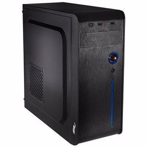 Akyga AK939BL tietokonekotelo Midi Tower musta