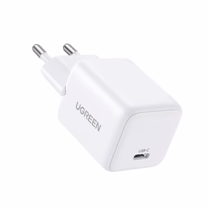 Ugreen Nexode N Series X512 20W GaN 1x USB-C -seinälaturi - valkoinen