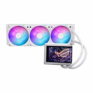 Asus ROG RYUO IV 360 ARGB - all-in-one vesijäähdytin, 12 cm (valkoinen)