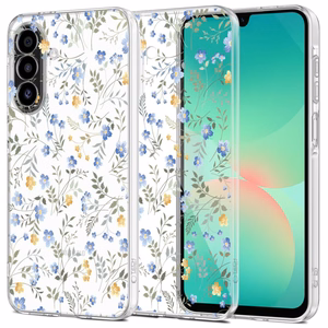 Tech-Protect FlexAir+ Suojakuori Samsung Galaxy A17 4G / 5G:lle - Päivänkakkaroita ja Lehtiä