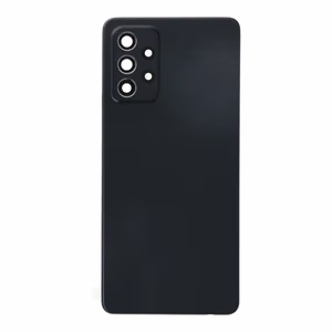 Takakansi Samsung A72 4G A725 / A72 5G A726 musta (kameran lasilla) OEM