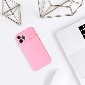 Camshield Soft Suojakuori iPhone 11 Pro Max:lle vaaleanpunainen