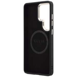 Guess suojakuori Perforated Logo MagSafe Samsung Galaxy S26 Ultra:lle ruskea