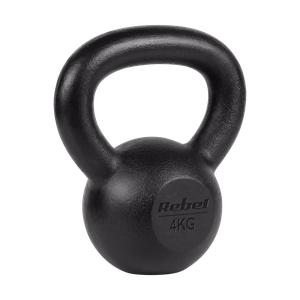 REBEL ACTIVE valurautainen kahvakuula, 4 kg