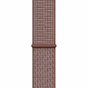 Crong Nylon Apple Watch -urheiluranneke, 38/40/41/42 mm, Smokey Mauve