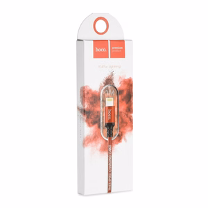 Hoco USB-A - Lightning -kaapeli 1 m 4 - musta/punainen