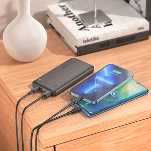 Varavirtalähde (f) Hoco 10000 mAh PD QC 3A 22,5W J101 musta