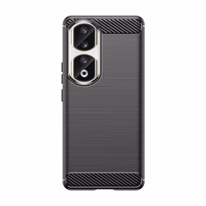 Carbon Case for Honor 90 Pro - black