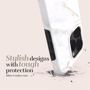 MIO White Marble Magsafe Suojakuori iPhone 17 Pro Max