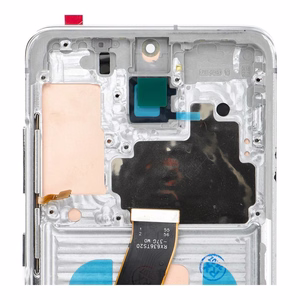 LCD-näyttö SAMSUNG S20 4G valkoinen SOFT OLED kehyksellä