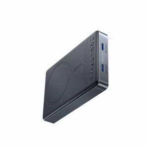 Joyroom JR-PBM08 Pro 22,5 W 10000 mAh varavirtalähde langattomalla latauksella ja 2 x USB-C-liitännällä – harmaa
