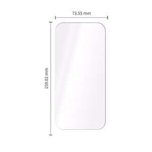 Tech-Protect Glass Fit+ 2-pack karkaistu lasi iPhone 16 Pro Max / 17 Pro Max:lle - läpinäkyvä