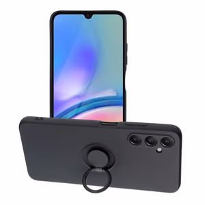 Case for Samsung A05S Silicone Ring black