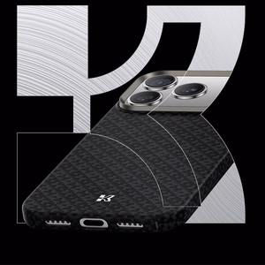 Benks magneettinen Armor Air Armor Grid Kevlar suojakuori metallirunko 600D iPhone 17 Air musta