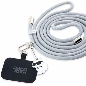 KARL LAGERFELD laukunhihna KLUCNMSCKIG (Crossbody Cord Choupette) harmaa