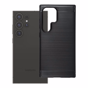 Suojakuori Samsung S24 ULTRA Carbon 2.0 musta