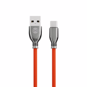 Forever Tornado kaapeli USB - USB-C 1,0 m 3A punainen