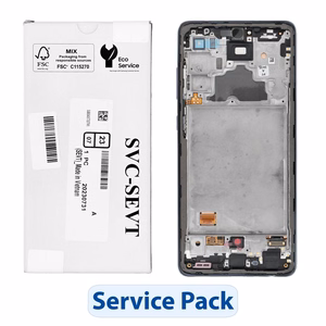 ServicePack LCD-näyttö SAMSUNG A72 A725F GH82-25460A