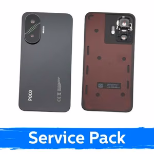 takakansi mallille Xiaomi Poco F7 5G, väri: musta, huoltopakkaus