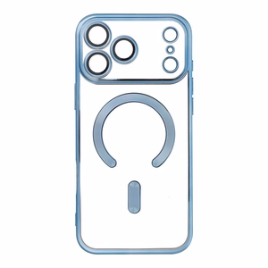 Suojakuori iPhone 17 PRO MAX:lle Electro Mag Cover yhteensopiva MagSafen kanssa sininen
