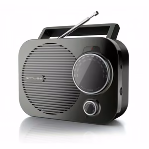 Muse M-050 R kannettava radio, AUX-tulo, musta