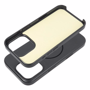Suojakuori iPhone 17:lle Glossy Mag Cover yhteensopiva MagSafe:n kanssa musta