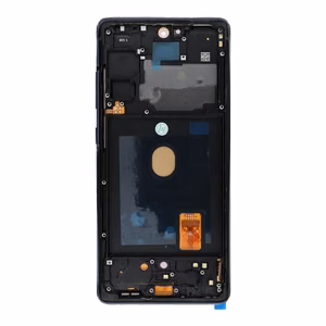 FixCell LCD-näyttö Samsung S20 FE OLED kehyksellä tummansininen