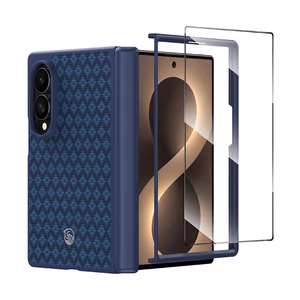 Benks Magnetic Armor Grid Pro Grand Combo -suojakuori Samsung Galaxy Z Fold 8:lle, sininen (C.K.FL.SA.BE.C060)