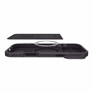 Spigen Optik Armor MagSafe Suojakuori iPhone 17 Pro Max:lle - musta