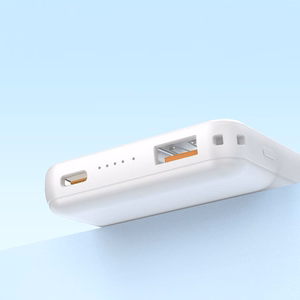 Dudao K14S USB-A / USB-C / MagSafe-yhteensopiva langaton varavirtalähde 20W 5000mAh - valkoinen