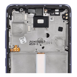 ServicePack LCD-näyttö SAMSUNG A52S 5G A528B GH82-26861C violetti