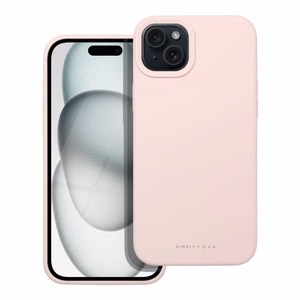 ROAR Suojakuori CLOUD SKIN iPhone 15 Plus:lle vaaleanpunainen