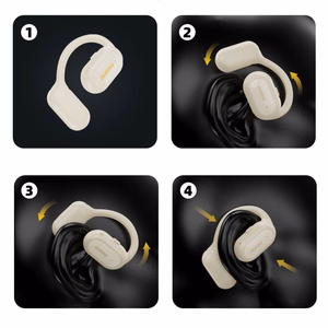 Bluetooth handsfree Dudao U4A Bluetooth 5.3 valkoinen