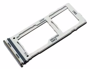 SIM card holder Samsung M526 M52 5G White original (service pack)