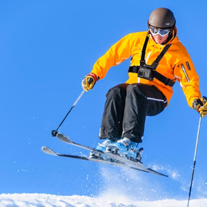 GoPro-rintahihna ja urheilukameroiden lisävarustesarja 5-in-1 GoPro-, DJI-, Insta360-, SJCam- ja Eken-kameroille
