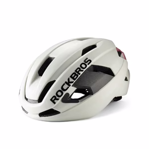 Rockbros LK-15 Carbon Fiber Bike Helmet 58-62cm - Light Gray