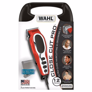Wahl 79111-2016 hiustrimmeri ja -leikkuri, musta, punainen ja hopea, 6