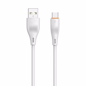 T-PHOX kaapeli X-Lite Type-C, valkoinen, 1M 3A