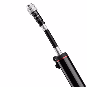 Rockbros SMART-B 150 PSI minipyöräpumppu Presta- ja Schrader-venttiileille – väri: musta